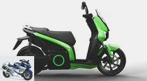 Silence S01 - electric scooter with a clever battery system
