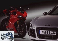 Business - Audi was working on a two-wheeler developed with Ducati - Used DUCATI