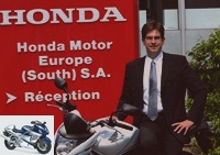 Business - Jean-Luc Mars takes control of Honda Moto - HONDA Occasions