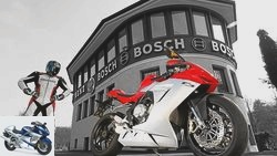 MV Agusta F4 and F4 RR in the test