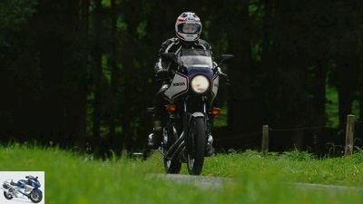 On the move with the Honda CBX 550 F2