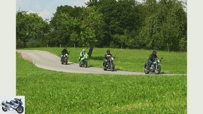 On the move with the Kawasaki Z 650 family