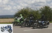 On the move with the Kawasaki Z 650 family