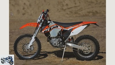 Sports enduro bikes from Gas Gas, Husqvarna and KTM put to the test