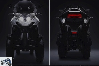Business - The Quadro4 4-wheel scooter becomes Qooder and becomes electrified - Used QUADRO