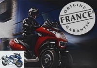Business - The Peugeot Metropolis scooter certified Origin France - Peugeot second hand