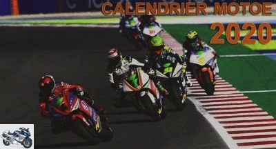 Calendars - Calendar of the 2020 MotoE Electric Motorcycles World Cup - Occasions ENERGICA