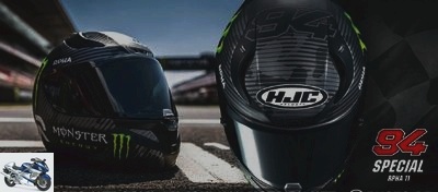 Helmets - Will Jonas Folger ride in 2019? In the meantime, here is his HJC replica helmet! -