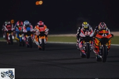 Race - Arenas and Nagashima, Moto3 and Moto2 Grand Prix winners in Qatar -