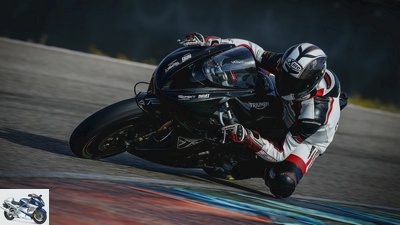Driving report Triumph Moto2 prototype 2018