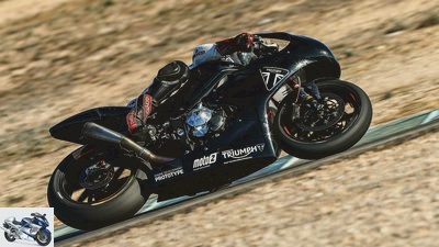 Driving report Triumph Moto2 prototype 2018