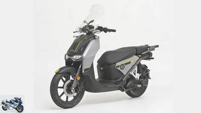 Super Soco CPX: E-scooter with a range of 140 kilometers