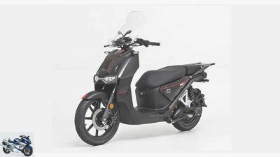 Super Soco CPX: E-scooter with a range of 140 kilometers