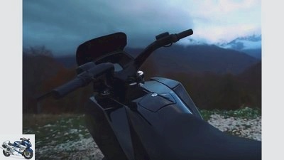 Aurus Escort: escort motorcycle with electric drive for Putin