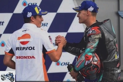 Race - Report and results of the MotoGP Thailand GP (Marquez world champion 2019) -