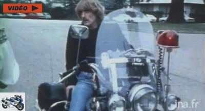 Culture - The INA shows from its archives a video of Christophe on a motorcycle in 1982 - Used HARLEY-DAVIDSON