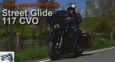 Custom - Harley-Davidson CVO Street Glide 117 Test: Really Ostentatious Custom! - Street Glide CVO 117 test page 2: Details in captioned photos