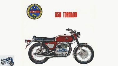 Benelli 650 S Tornado and Kawasaki 650 W1