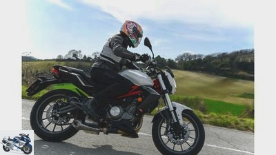 Benelli BN 302 in driving report