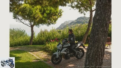 Benelli BN 600 R in the test