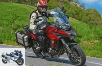 Benelli TRK 502 in the driving report