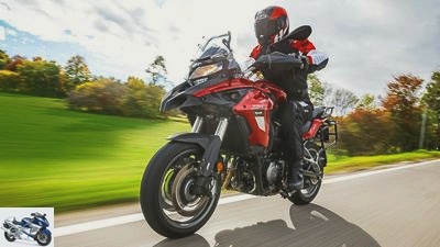 Benelli TRK 502 in the top test