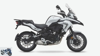 Benelli TRK 502: modified into model year 2021