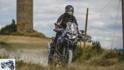 Benelli TRK 502 X in the driving report