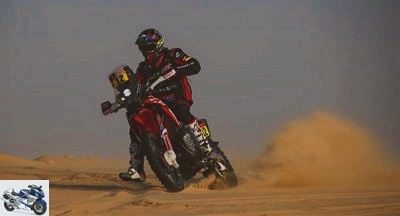 Dakar - Dakar motorcycle stage 10: Barreda (Honda) ramps up -