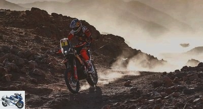 Dakar - Dakar motorcycle stage 4: Sunderland decommissioned in favor of the Honda Cornejo rider [Update] -