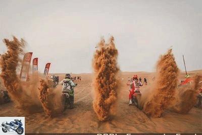 Dakar - Dakar motorcycle stage 9: Michael Metge on the attack, Van Beveren at a standstill and Toniutti at the hospital ... -