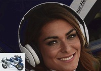 MotoGP - The sexiest umbrella girl at the Aragon Grand Prix -
