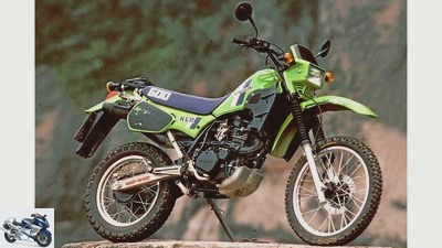 Suzuki DR 600 S, Kawasaki KLR 600 and Yamaha XT 600 test from | About motorcycles