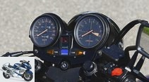 Big bikes: Honda CB 1100 F, Kawasaki Z 1000 J and Suzuki GSX 1100 Katana