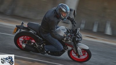 Driving report Yamaha MT-125: Looks mature and consistent