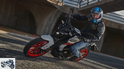 Driving report Yamaha MT-125: Looks mature and consistent