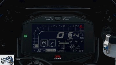 Suzuki GSX-R 1000 R in the PS driving report