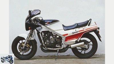 Suzuki GSX-R 750 and Yamaha FZ 750