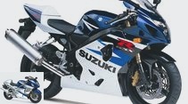 Suzuki GSX-R 750 - The super sports car in the three-quarter liter class