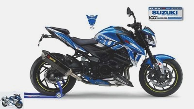 Suzuki GSX-S 750 MotoGP-Replica: Special model for the brand anniversary