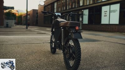 Black Tea Moped: Munich startup presents lightweight electric motorcycle