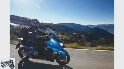 BMW C 600 Sport in the long-term test