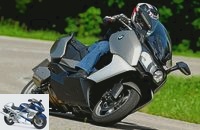 BMW C 650 GT scooter in the test