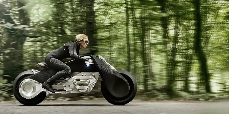 BMW motorcycles: Next Vision 100-Mechanics luxury This motorcycle tomorrow works