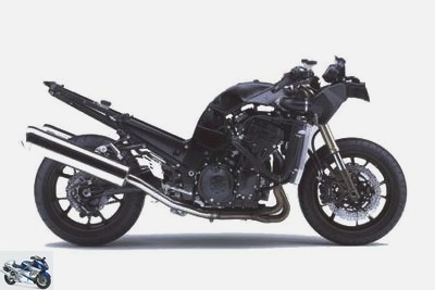 Kawasaki 1400 ZZR Performance 2016 technical