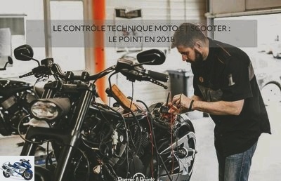 Motorcycle and scooter technical control: update in 2018