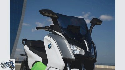 BMW C evolution in the driving report