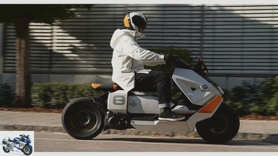 BMW definition of CE 04 electric scooter concept