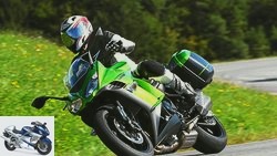 Kawasaki Z 1000 SX in the PS driving report