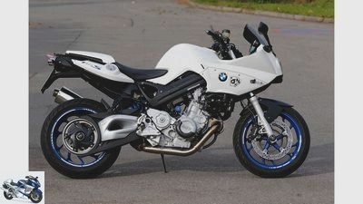 Fanstich BMW F 800 S with MAB turbo in an individual test
